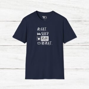 Eat Sleep Play Repeat Unisex T-Shirt