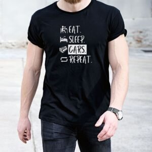Eat Sleep Cars Repeat Unisex T-Shirt