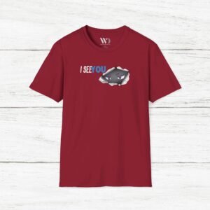 I See You Anime Eyes (Confused) Unisex T-Shirt