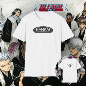 Kaname Tōsen Bankai Unisex T-Shirt White (Suzumushi Tsuishiki: Enma Kōrogi)