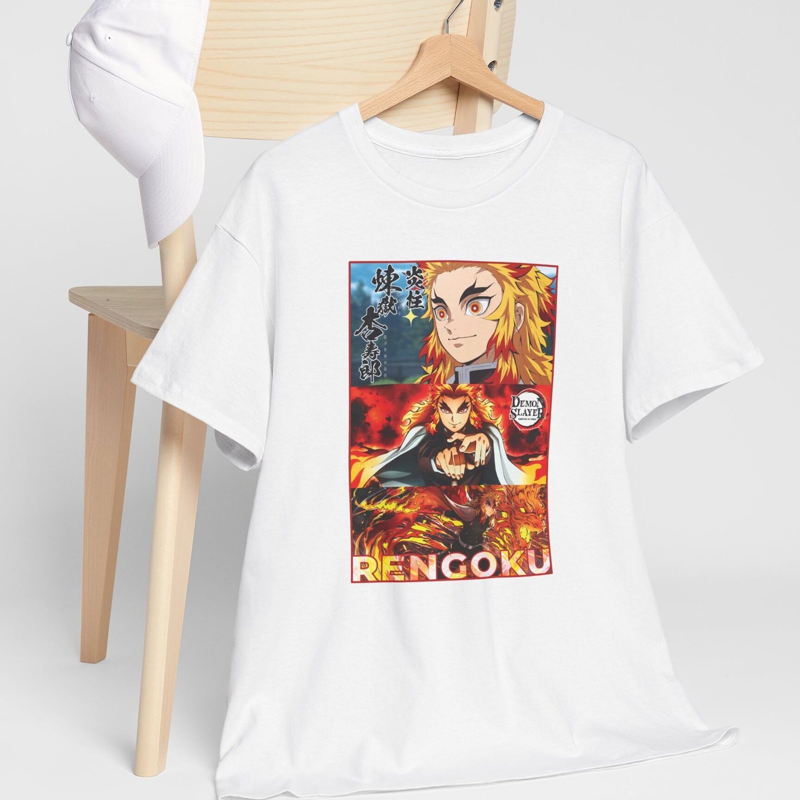 Kyojuro Rengoku Flame Hashira - Demon Slayer Unisex Tee